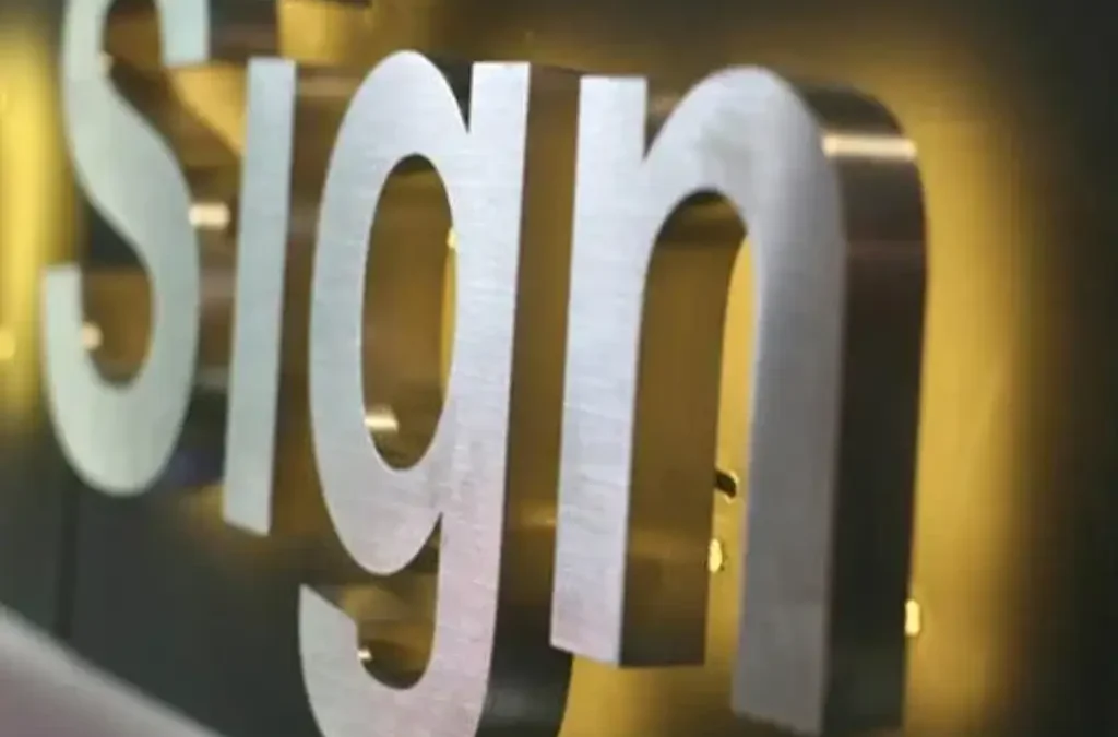 3D Signage