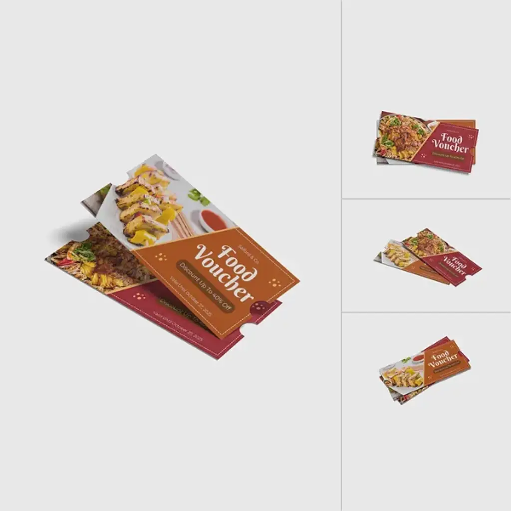 Voucher Printing Services Coupons Printing Services and Voucher Printing Services in Abu Dhabi UAE - Tawasul Advertising and Marketing Agency تواصل للإعلان