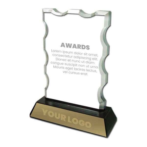 Custom Glass Trophies & Awards Printing Services in Abu Dhabi UAE Tawasul Advertising and Marketing Agency تواصل للإعلان