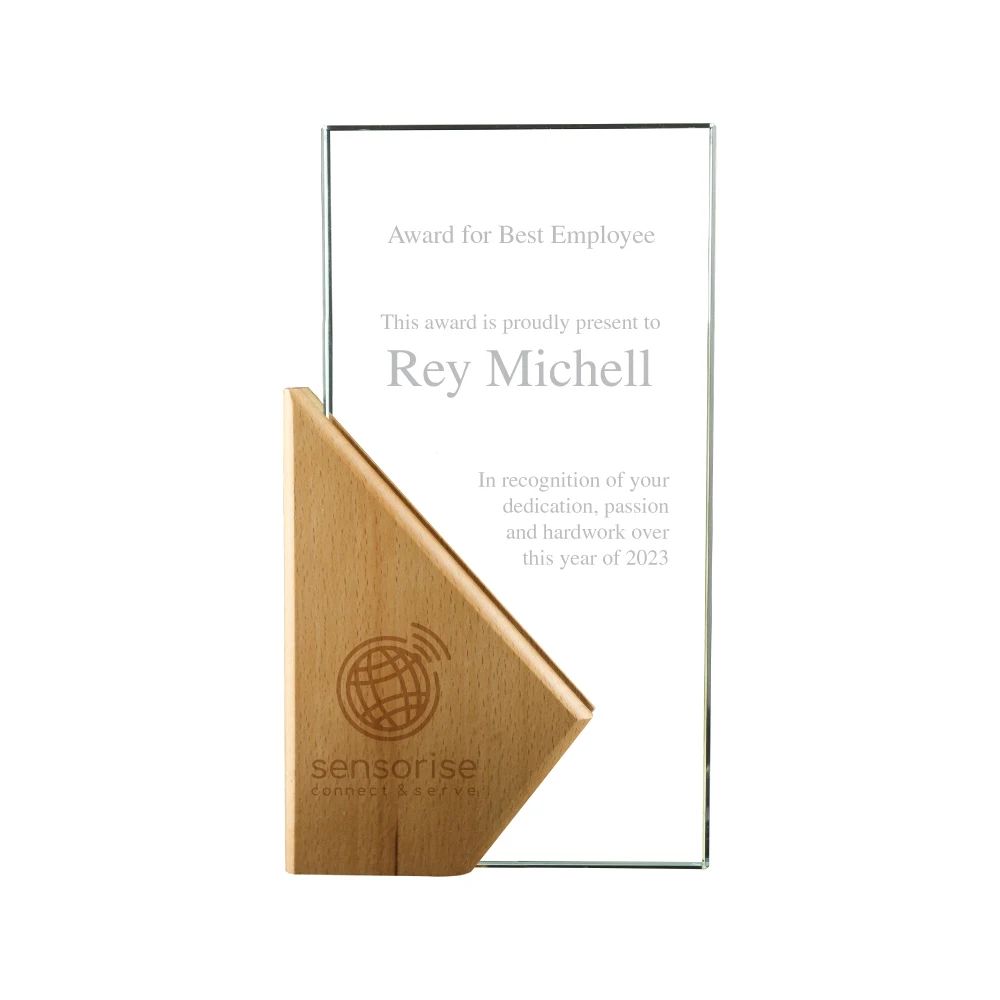 Custom Glass Trophies & Awards Printing Services in Abu Dhabi UAE Tawasul Advertising and Marketing Agency تواصل للإعلان