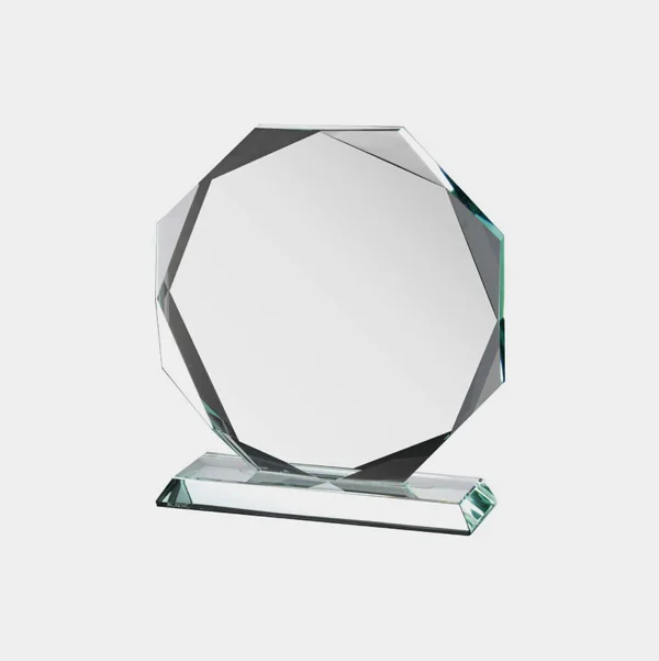 Custom Glass Trophies & Awards Printing Services in Abu Dhabi UAE Tawasul Advertising and Marketing Agency تواصل للإعلان