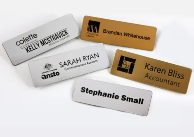 Custom Name Badges Tags and Pin Supplier