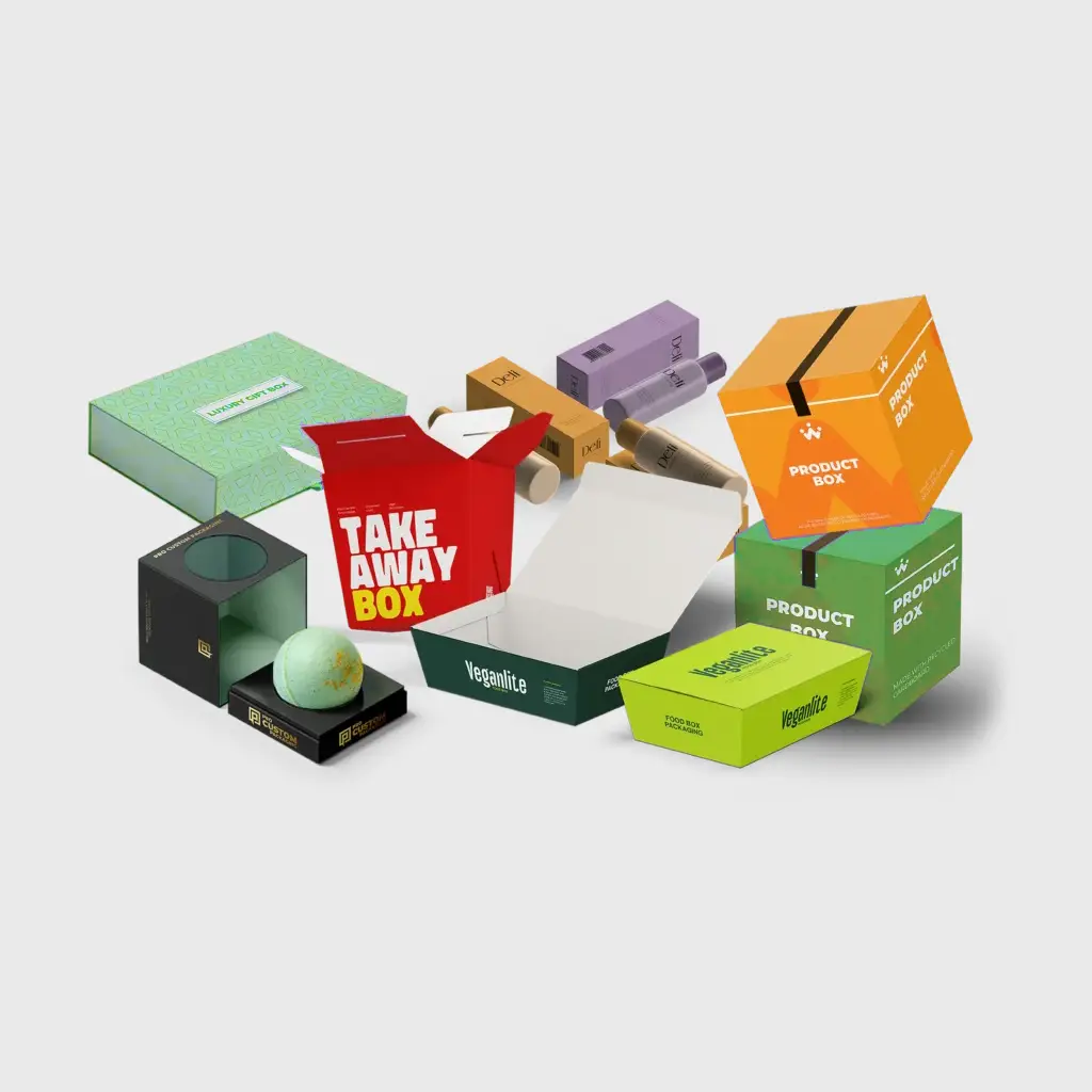 Custom Printed Boxes and Packaging Printinig Services in Abu Dhabi UAE - Tawasul Advertising and Marketing Agency تو