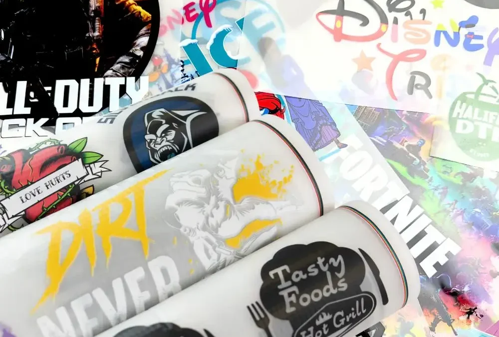DTF Sticker in Abu Dhabi | Custom DTF Printing Services