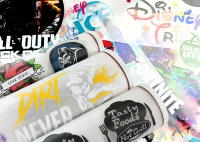 DTF Sticker in Abu Dhabi | Custom DTF Printing Services