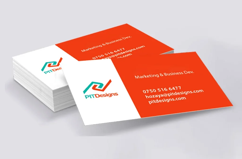 Die Cut Business Card Printing