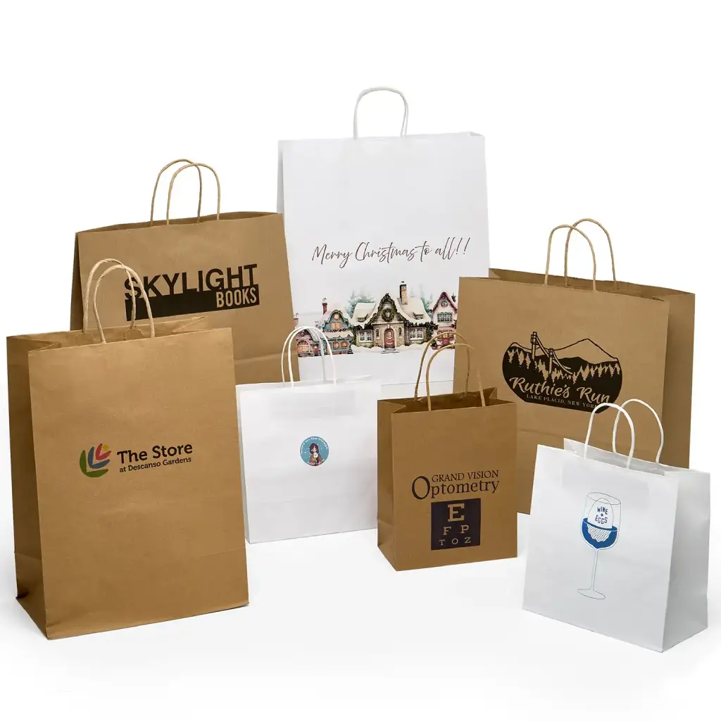 Paper Bags Printing Services in Abu Dhabi UAE - Tawasul Advertising and Marketing Agency تواصل للإعلان Popular UAE National Day Gifts Items Corporate gift items