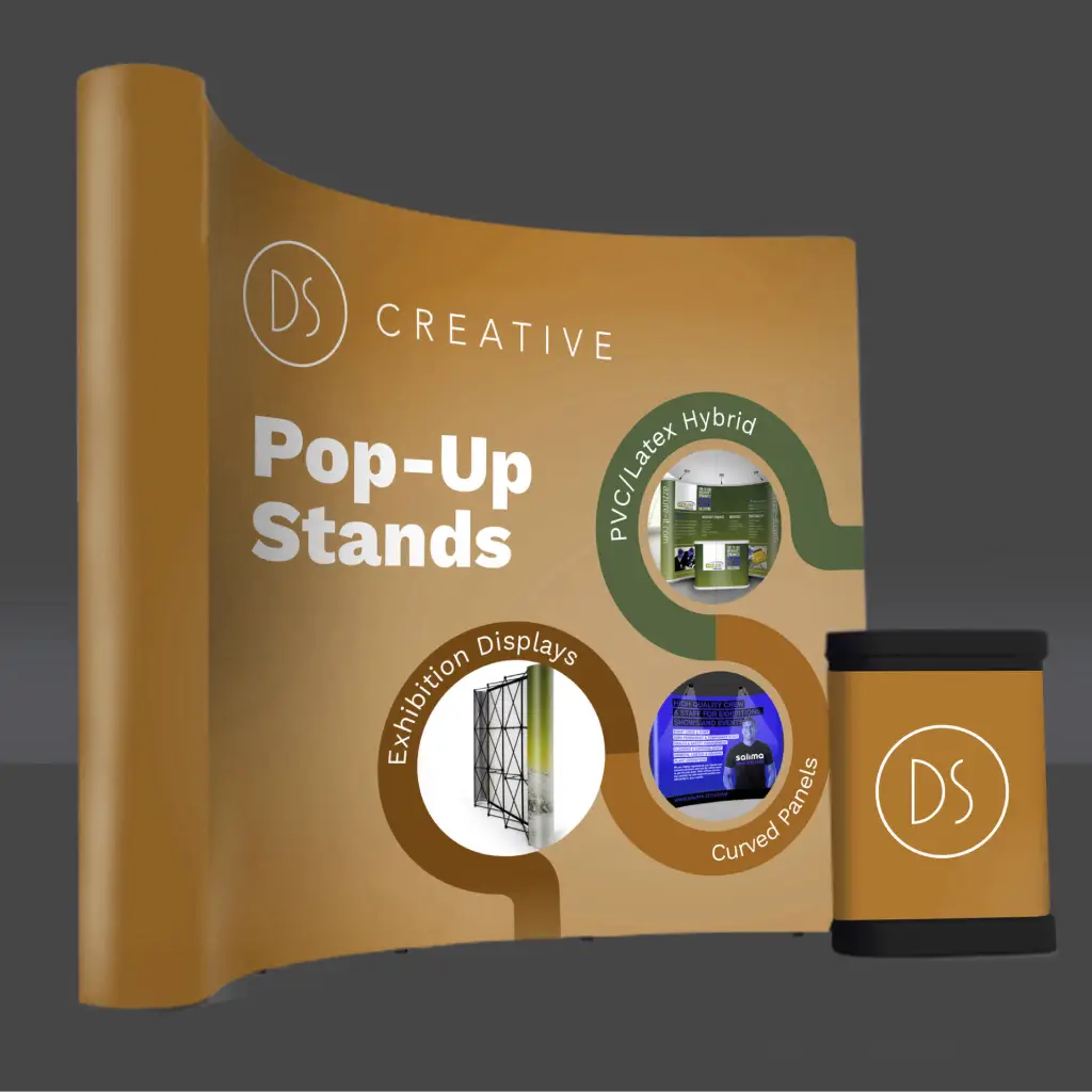 Popup Stands Provider in UAE Design, Printing and Installation Services in Abu Dhabi UAE - Tawasul Advertising and Marketing Agency تواصل للإعلان