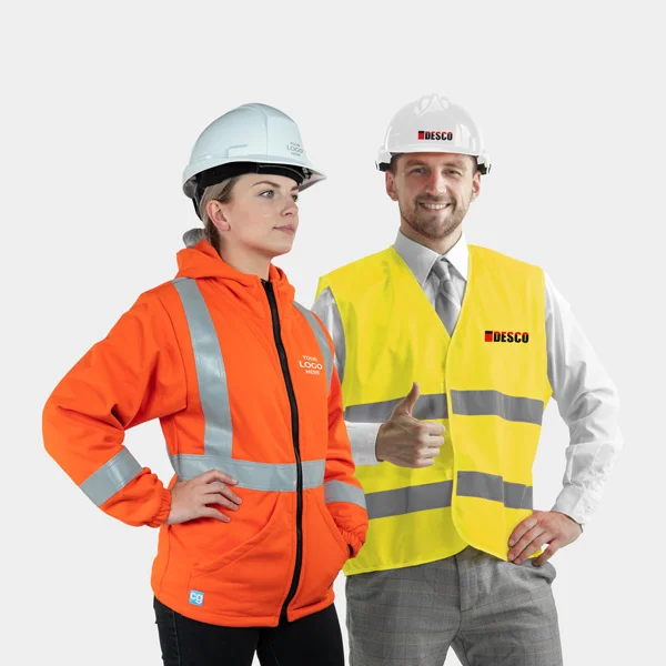 Safety Vest Printing - Safety Jacket Supplier Services in Abu Dhabi UAE - Tawasul Advertising and Marketing Agency تواصل للإعلان