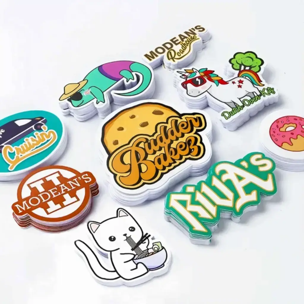 Stickers Printing Services in Abu Dhabi UAE - Tawasul Advertising and Marketing Agency تواصل للإعلان