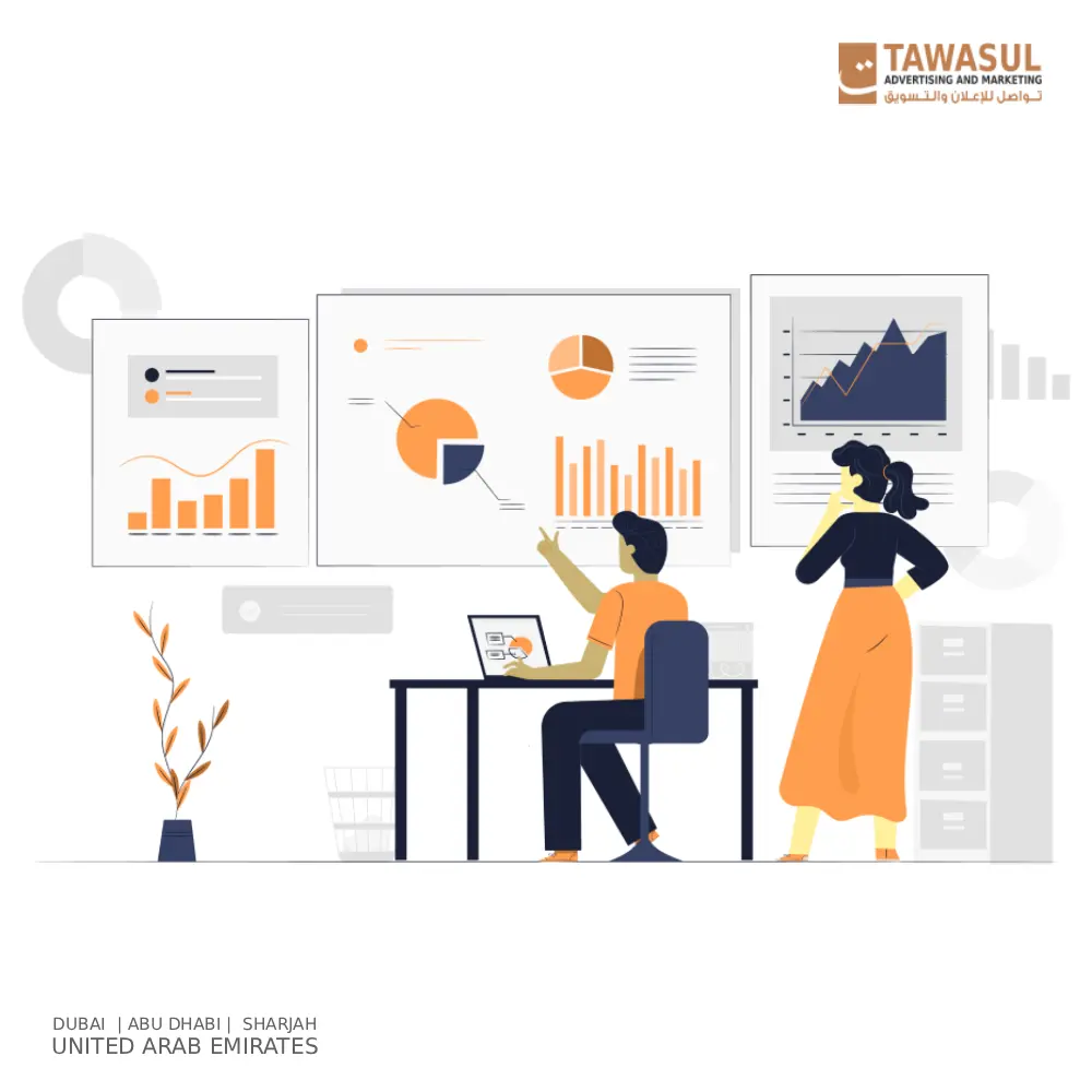 Analytics Reporting Services Abu Dhabi by Tawasul Advertising UAE