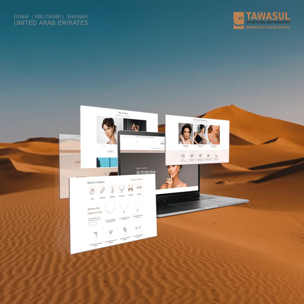 Website Landing Page Optimization Abu Dhabi by Tawasul Advertising UAE
