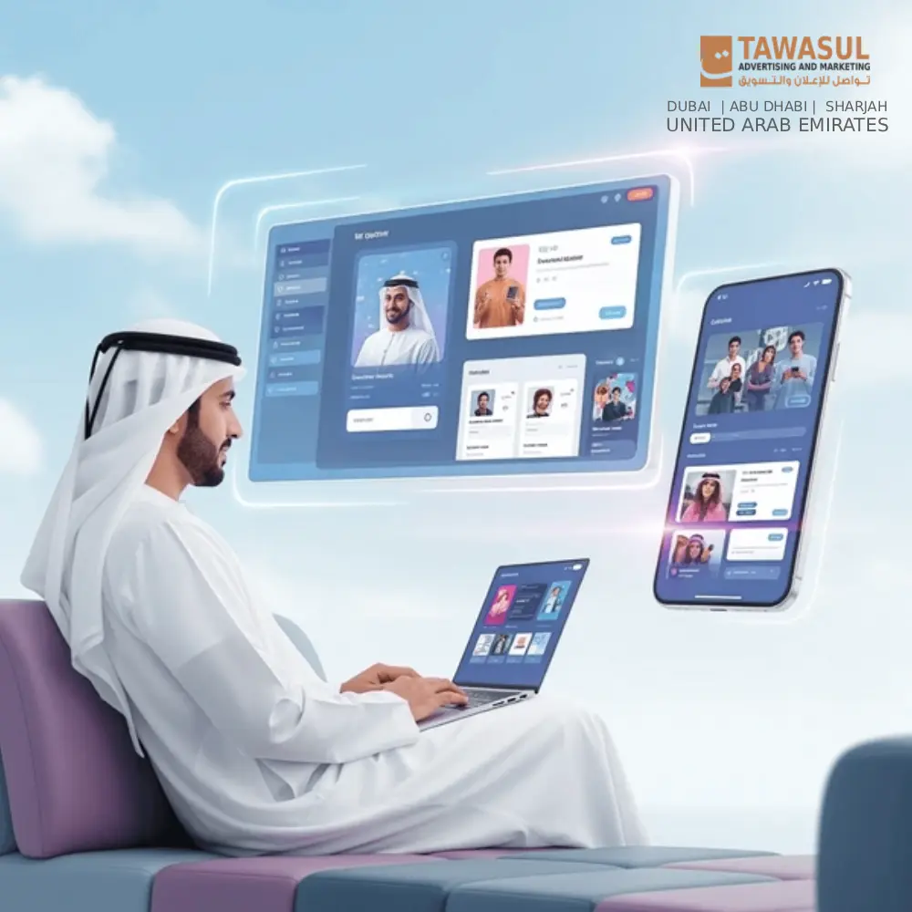 Website Landing Page Optimization Abu Dhabi by Tawasul Advertising UAE