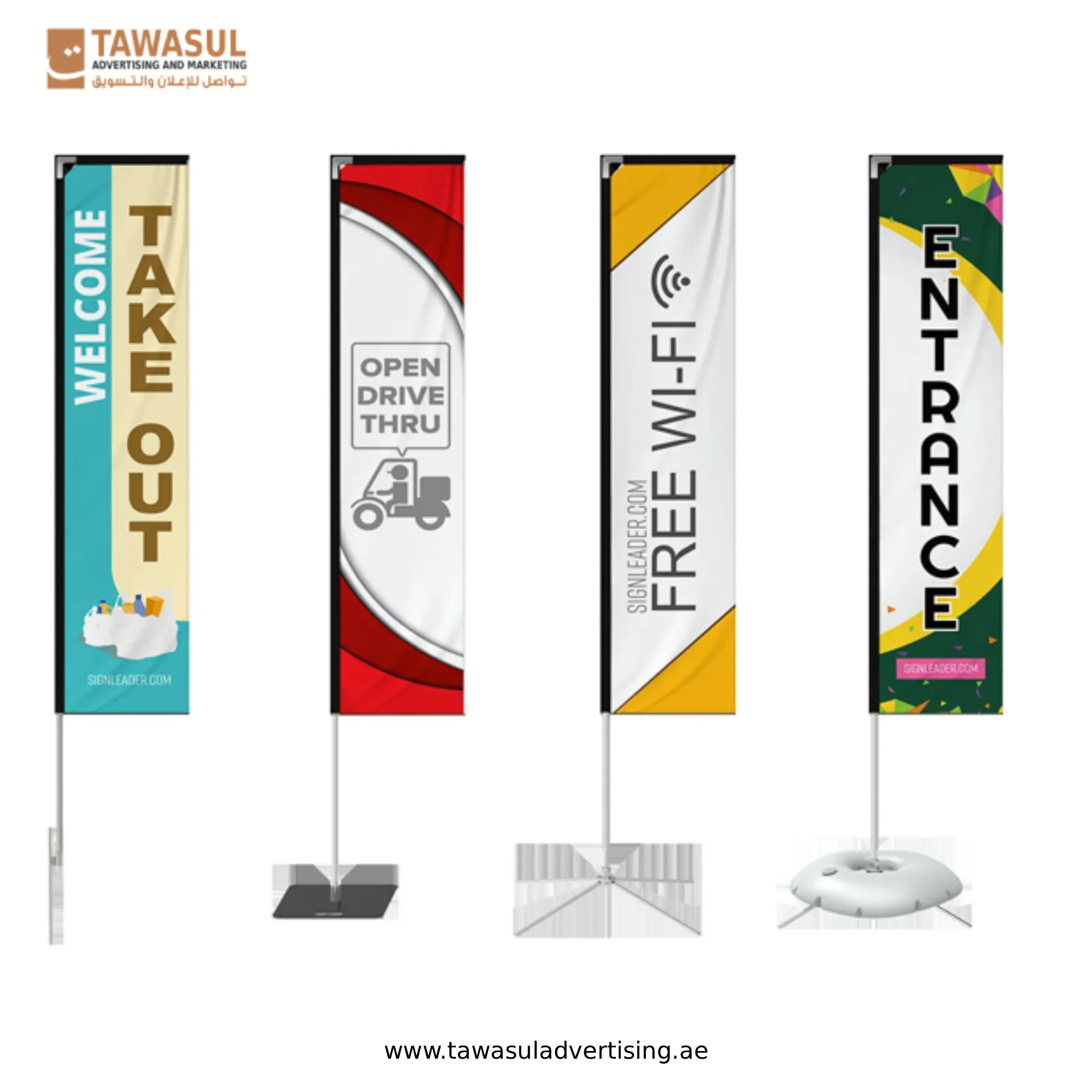 Flag Printing Near Me Abu Dhabi Tawasul Advertising