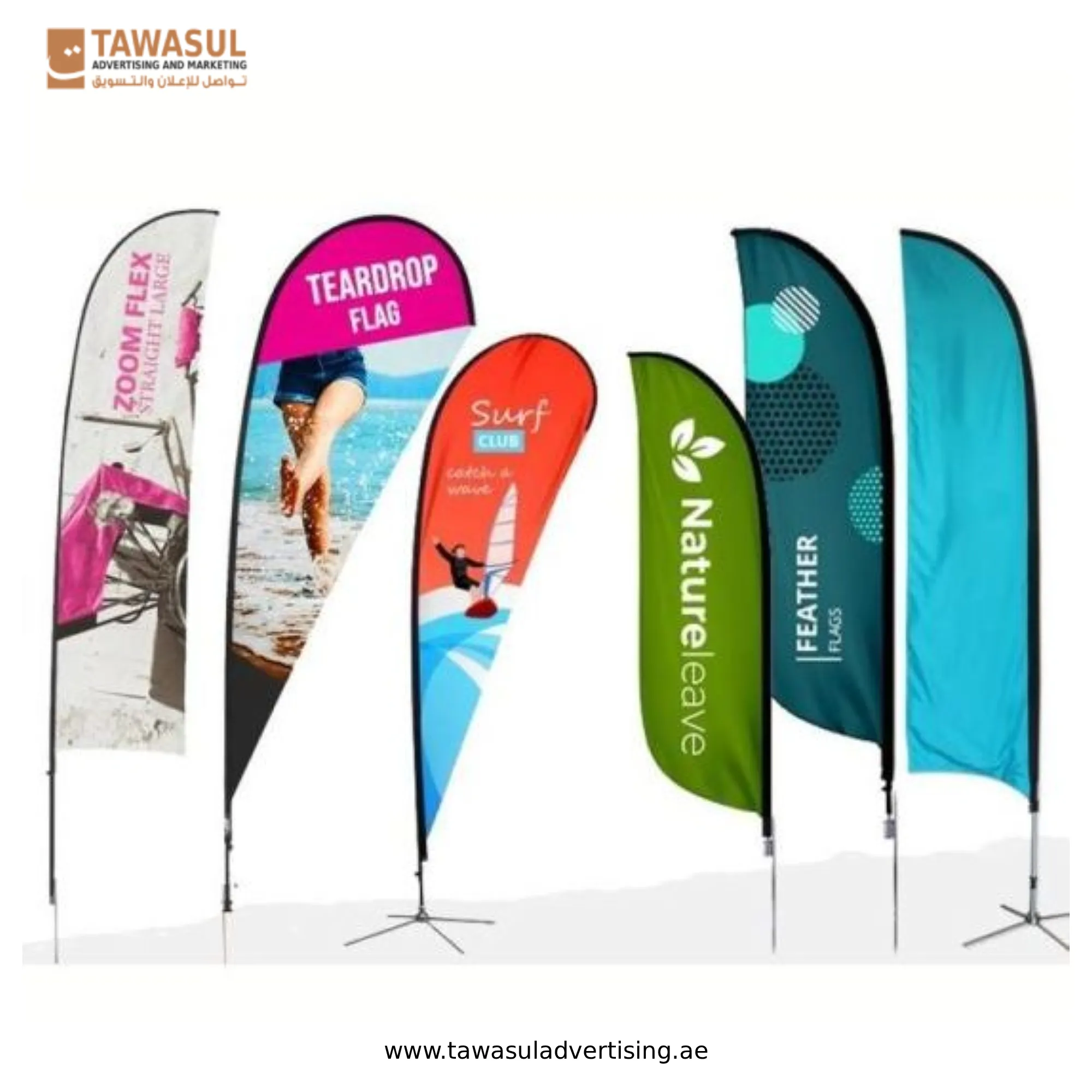 Flag Printing Near Me Abu Dhabi Tawasul Advertising