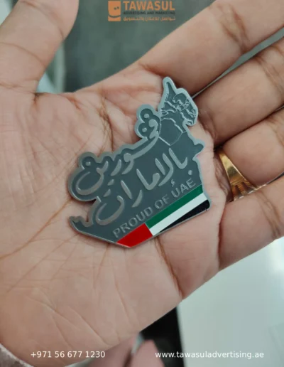 Proud of UAE Badge Supplier Pin Tag Supplier Gift Items - Tawasul Advertising Abu Dhabi