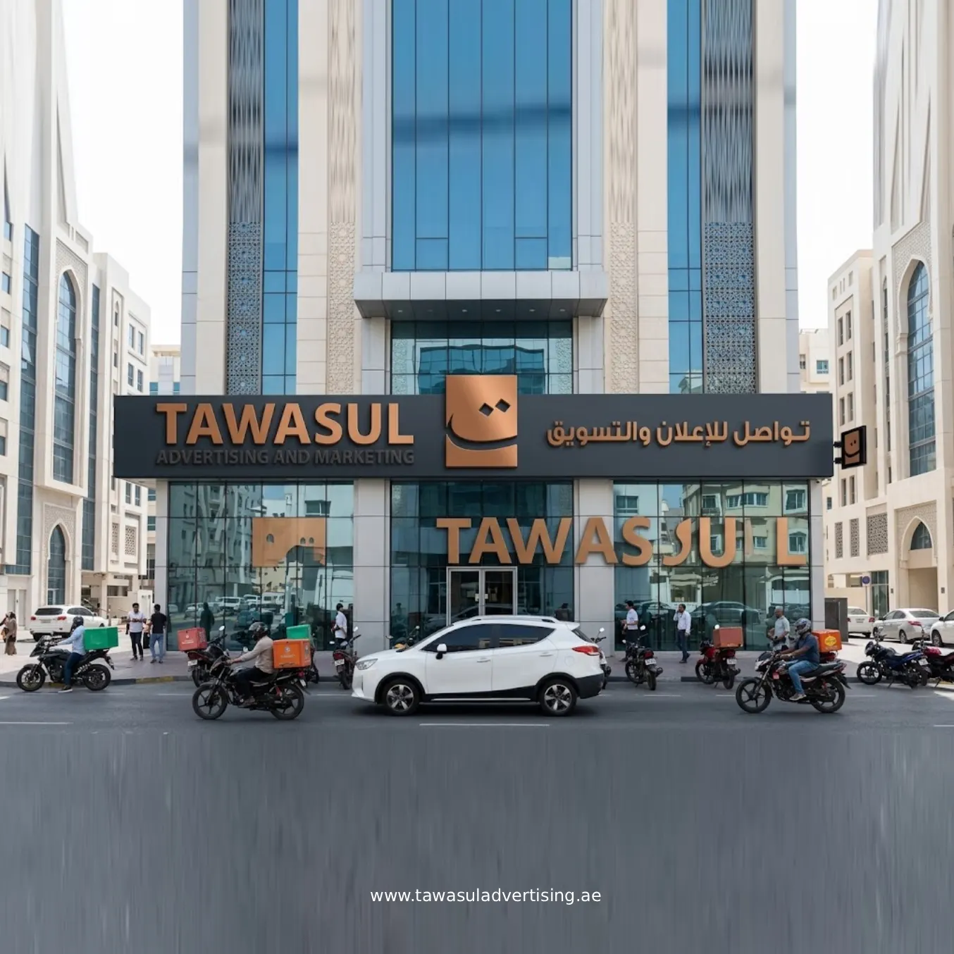 Shop Signage Abu Dhabi Sign Board Supplier Tawasul Advertising